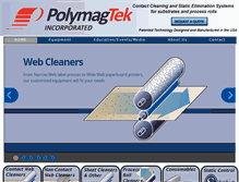 Tablet Screenshot of polymagtek.com